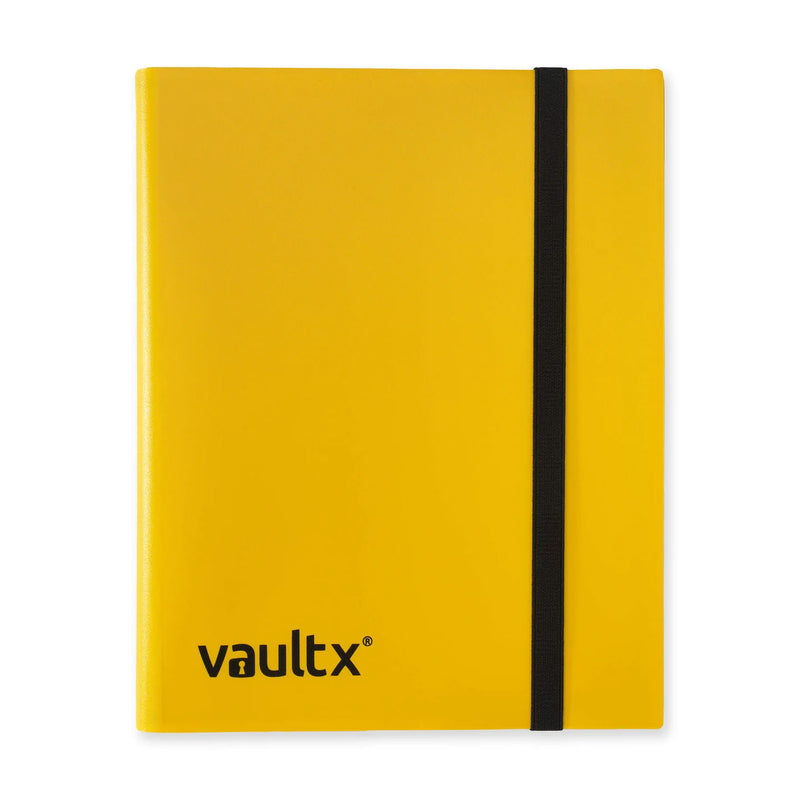 Vault X 9-Pocket Strap Binder image yellow