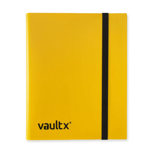 Vault X 9-Pocket Strap Binder image yellow