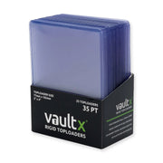 Vaultx Seamless Rigid Toploaders 35pt 25 Pack