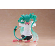 Vocaloid Desktop Cute Hatsune Miku (Nekomimi T-Shirt Ver.) Figure image 4