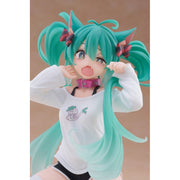 Vocaloid Desktop Cute Hatsune Miku (Nekomimi T-Shirt Ver.) Figure image 5