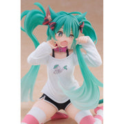 Vocaloid Desktop Cute Hatsune Miku (Nekomimi T-Shirt Ver.) Figure image 6