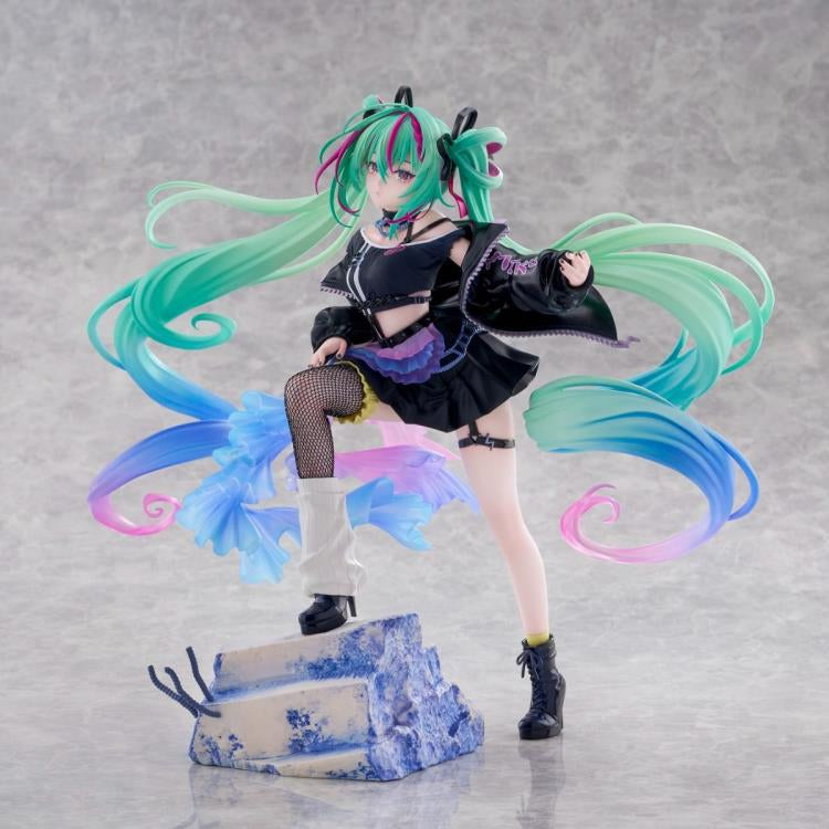 Vocaloid FiGURiZMa Hatsune Miku (Punk!) Figure image 3