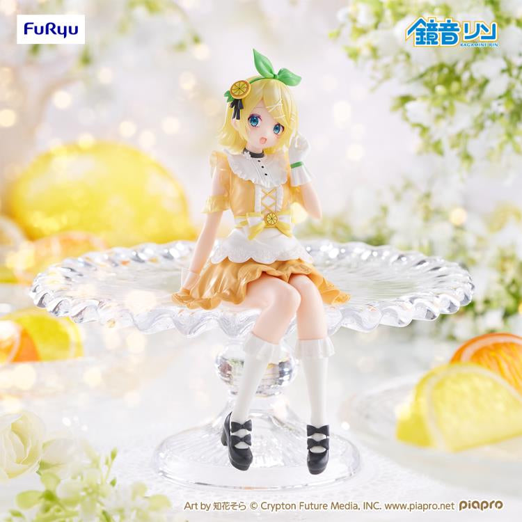 Vocaloid Hatsune Kagamine Rin (Citrus Ver.) Noodle Stopper Figure image 1
