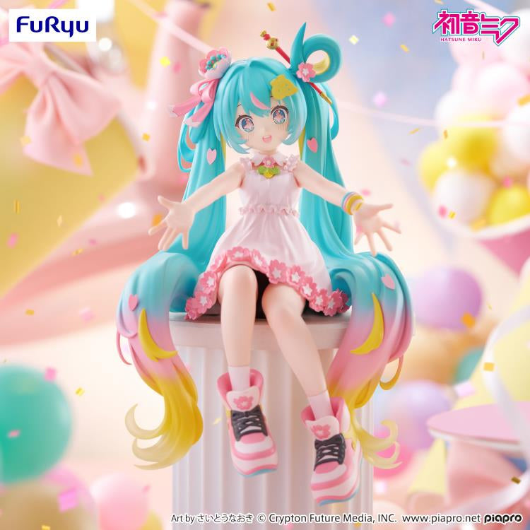 Vocaloid Hatsune Miku (10th Anniversary) Noodle Stopper Figure image 1