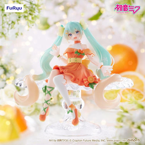 Vocaloid Hatsune Miku (Citrus Ver.) Noodle Stopper Figure image 1