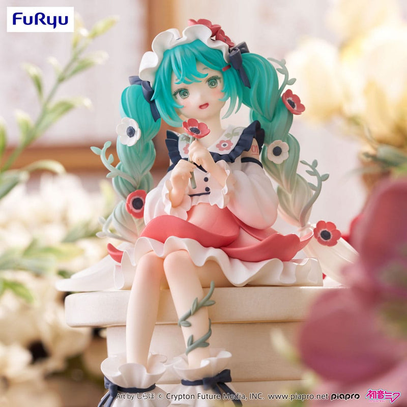 Vocaloid Hatsune Miku (Flower Fairy Anemone) Noodle Stopper Figure image 2