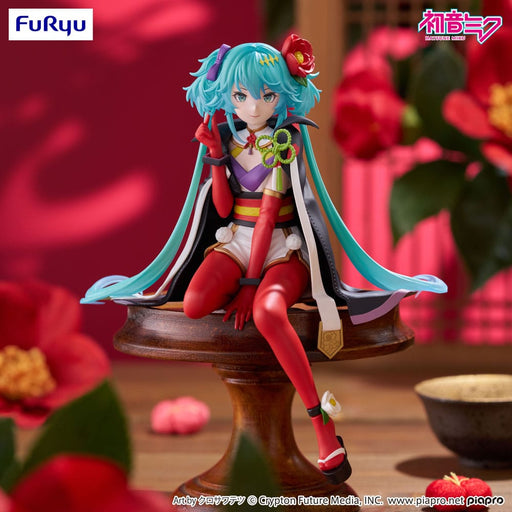 Vocaloid Hatsune Miku (Flower Fairy Camellia) Noodle Stopper Figure image 1