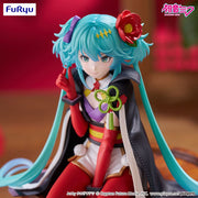 Vocaloid Hatsune Miku (Flower Fairy Camellia) Noodle Stopper Figure image 3
