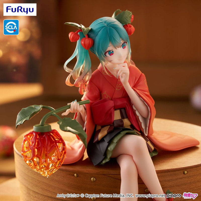 Vocaloid Hatsune Miku (Flower Fairy Winter Cherry) Noodle Stopper Figure image 3
