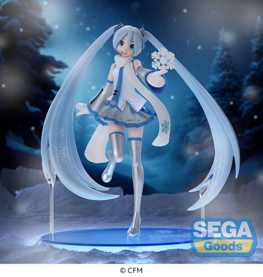 Vocaloid Luminasta Snow Miku (Snow Miku Sky Town Ver.) Figure image 1