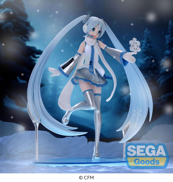 Vocaloid Luminasta Snow Miku (Snow Miku Sky Town Ver.) Figure image 2