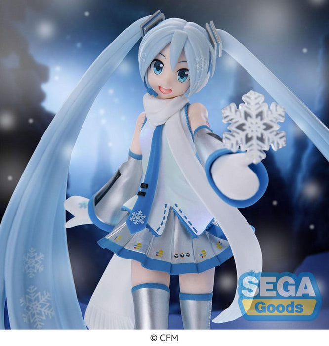 Vocaloid Luminasta Snow Miku (Snow Miku Sky Town Ver.) Figure image 5