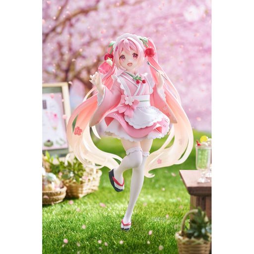 Vocaloid Newley Written Sakura Miku (Japanese Cafe Ver.) Figure image 1