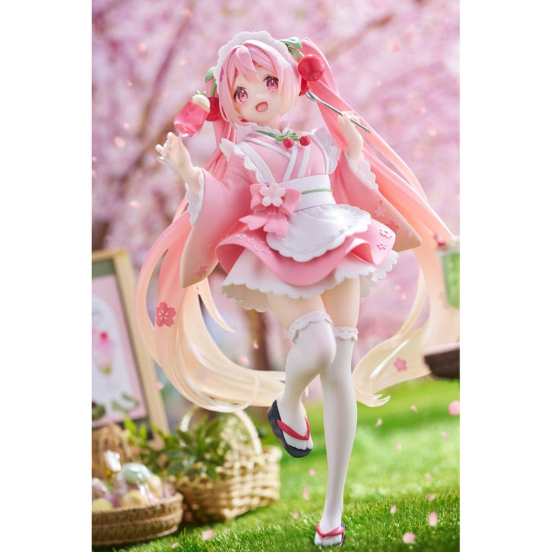 Vocaloid Newley Written Sakura Miku (Japanese Cafe Ver.) Figure image 4