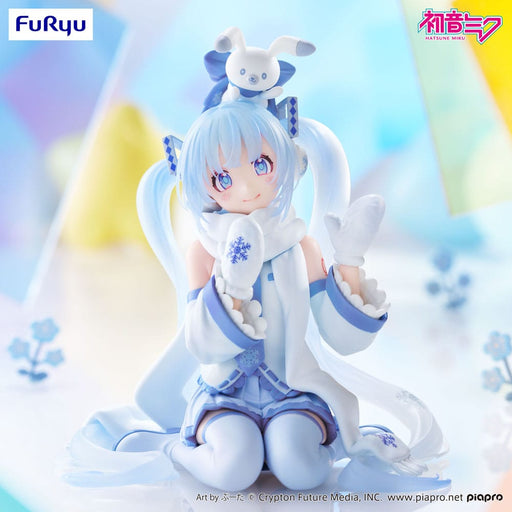 Vocaloid Snow Miku (Sky Town 10th Ver.) Noodle Stopper Figure image 1