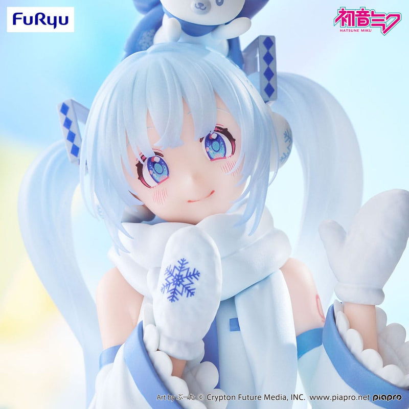 Vocaloid Snow Miku (Sky Town 10th Ver.) Noodle Stopper Figure image 2