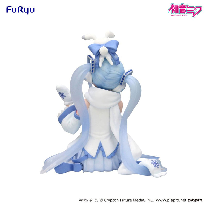 Vocaloid Snow Miku (Sky Town 10th Ver.) Noodle Stopper Figure image 3