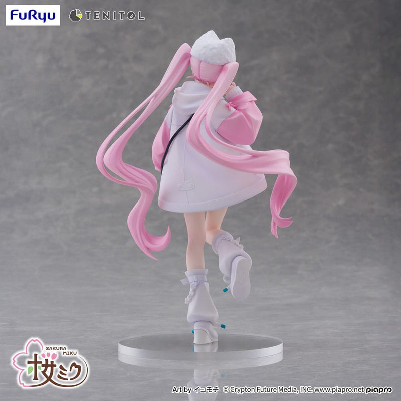 Vocaloid Tenitol Petit Sakura Miku (Cool Style) Figure image 5