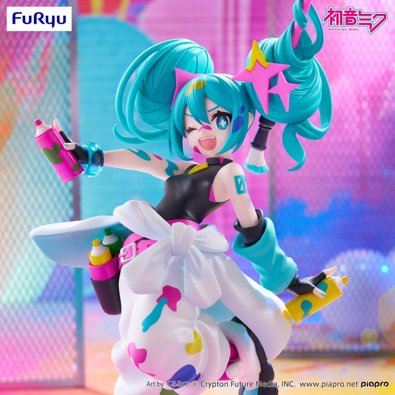 Vocaloid Trio-Try-iT Hatsune Miku (Paint Girl) Figure image 3