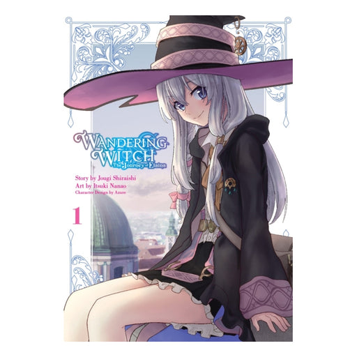 Wandering Witch The Journey of Elaina Volume 01 Manga Book Front Cover