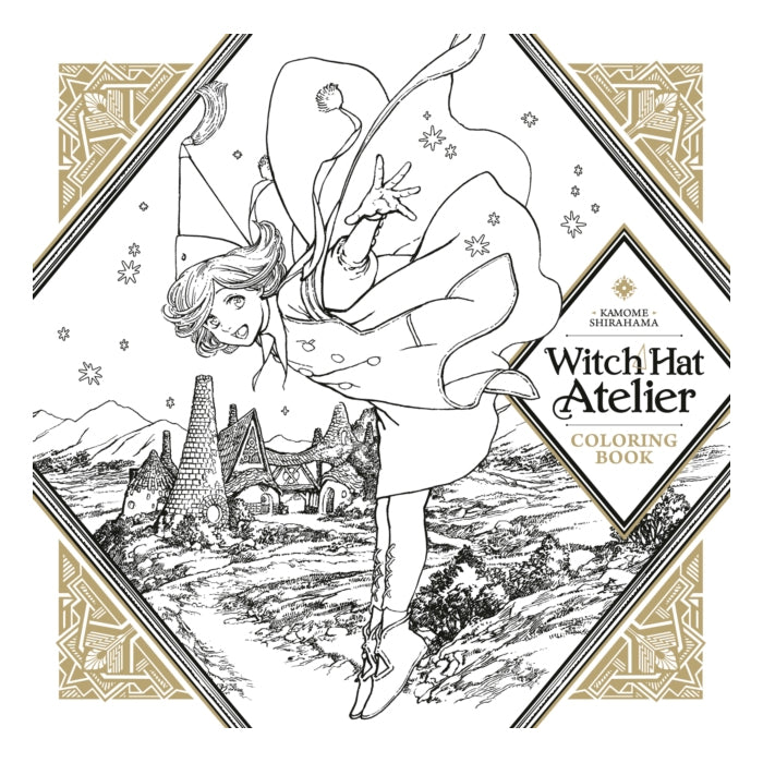 Witch Hat Atelier Coloring Book Front Cover