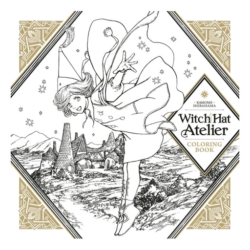 Witch Hat Atelier Coloring Book Front Cover