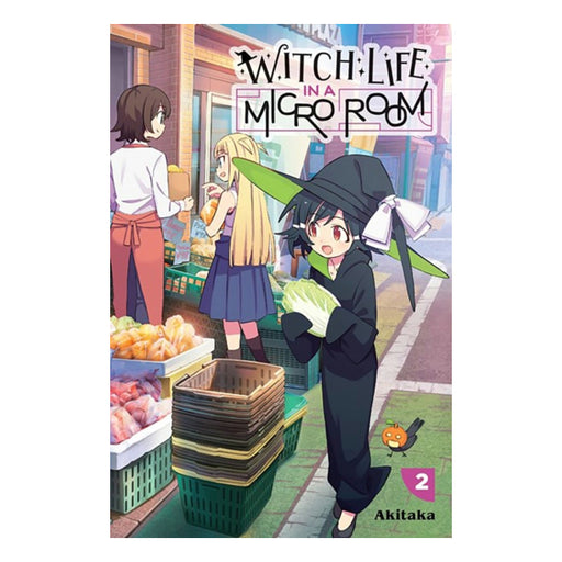 Witch Life in a Micro Room Volume 02 Manga Book Front Cover