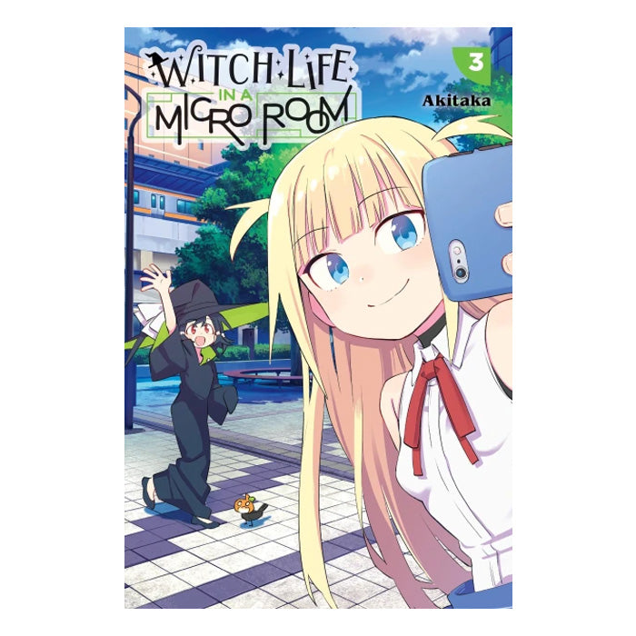 Witch Life in a Micro Room Volume 03 Manga Book Front Cover