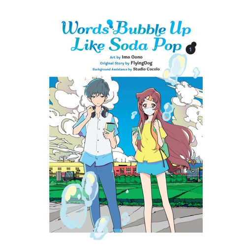 Words Bubble Up Like Soda Pop Volume 01 Manga Book Front Cover