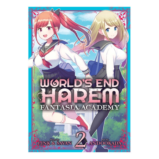 World's End Harem Fantasia Academy Volume 02 Manga Book Front Cover