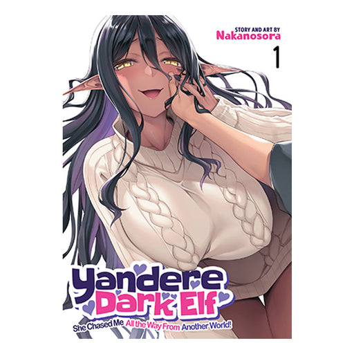 Yandere Dark Elf She Chased Me All the Way From Another World! Volume 01 Manga Book Front Cover