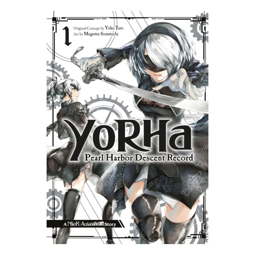 YoRHa Pearl Harbor Descent Record - A NieR Automata Story Volume 01 Manga Book Front Cover