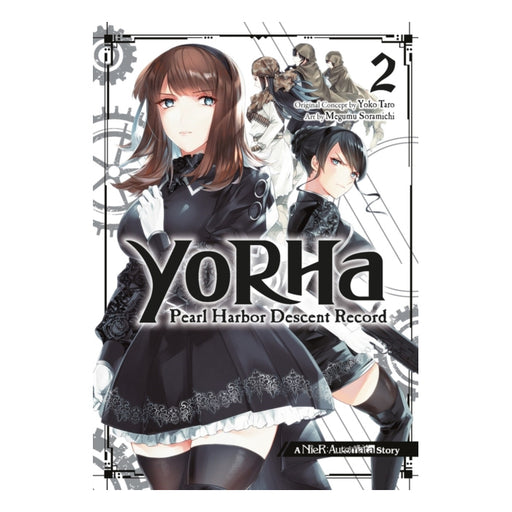 YoRHa Pearl Harbor Descent Record - A NieR Automata Story Volume 02 Manga Book Front Cover