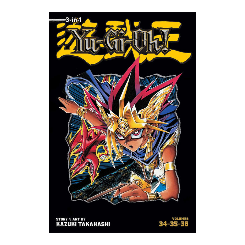 Yu-Gi-Oh! 3 in 1 Volume 12 Manga Book Front Cover