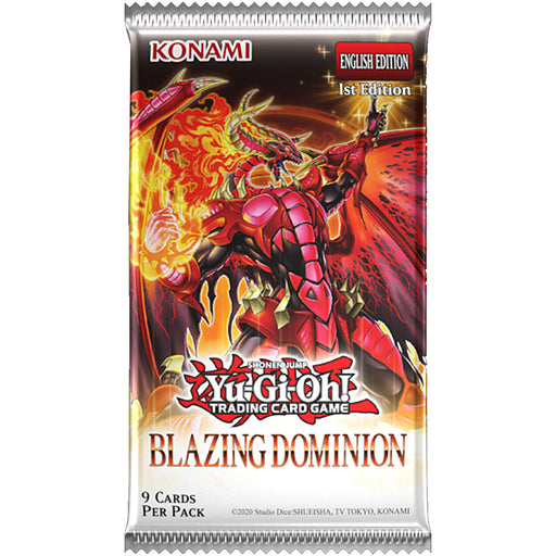 Yu-Gi-Oh! TCG Blazing Dominion- Booster pack