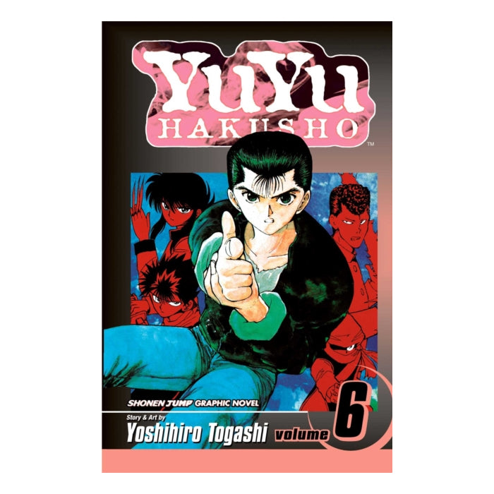 YuYu Hakusho Volume 06 Manga Book Front Cover