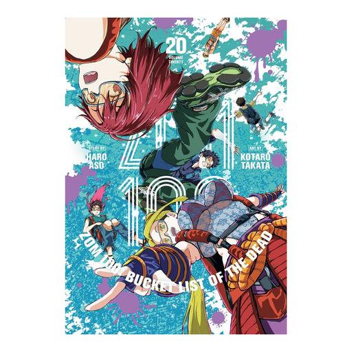 Zom 100 Bucket List Of The Dead Volume 20 Manga Book Front Cover