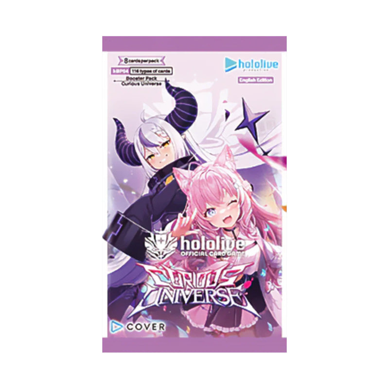 hololive OFFICIAL CARD GAME - Curious Universe Booster Pack