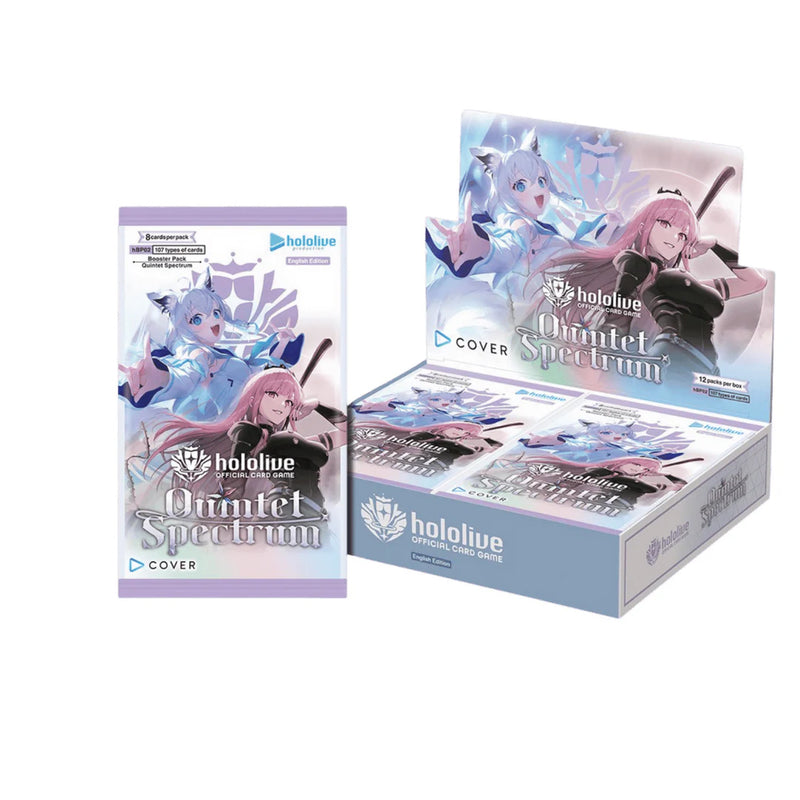 hololive OFFICIAL CARD GAME - Quintet Spectrum Booster Box