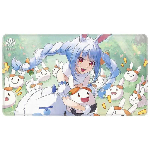 hololive Official Card Game Stitched Playmat Usada Pekora image 1