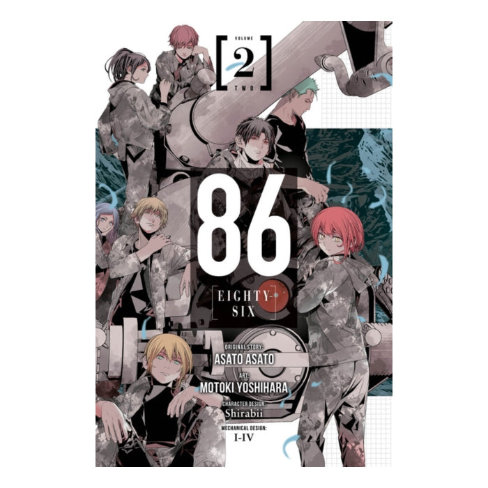 86 -- Eighty-Six Volume 02 Manga Book Front Cover