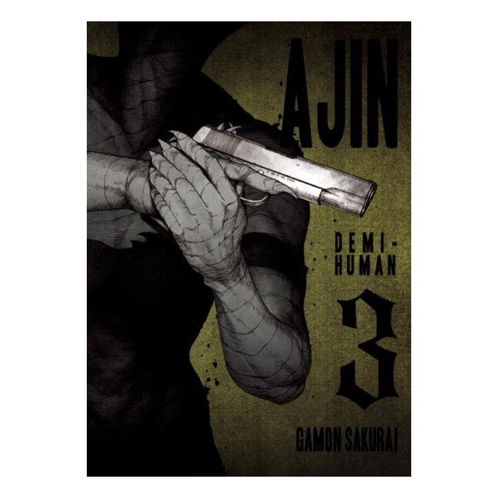 Ajin Demi-human Volume 03 Manga Book Front Cover