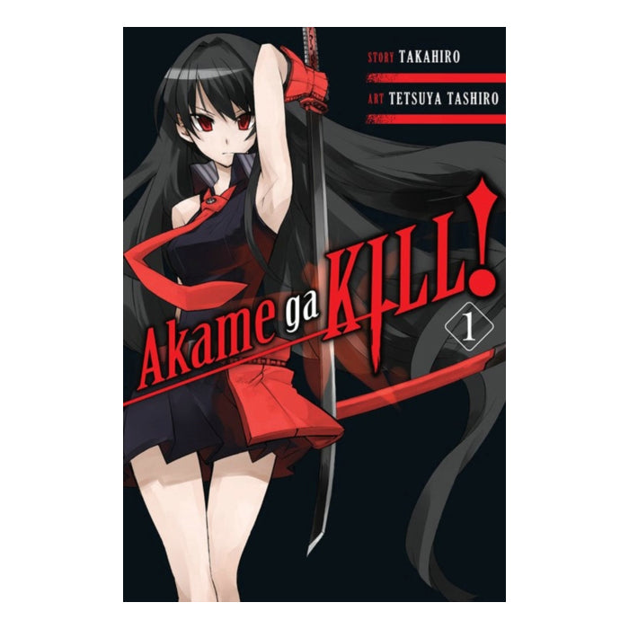 Akame ga KILL! Volume 01 Manga Book Front Cover