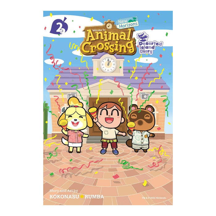 Animal Crossing New Horizons Volume 2 Manga Book Front Cover