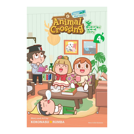 Animal Crossing New Horizons Volume 4 Manga Book Front Cover
