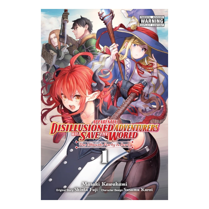 Apparently, Disillusioned Adventurers Will Save the World Volume 01 Manga Book Front Cover
