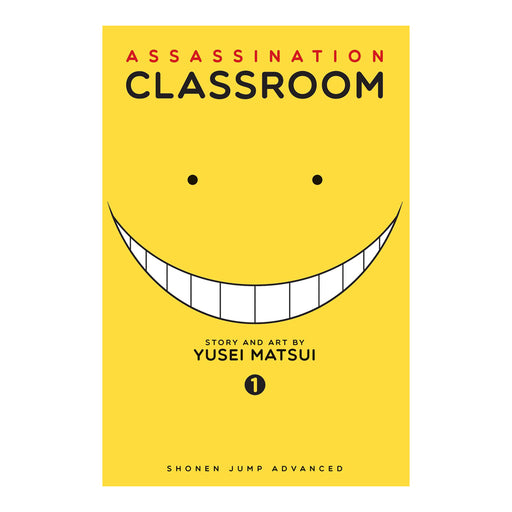 Assassination Classroom Volume 01 Manga Book Front Cover 