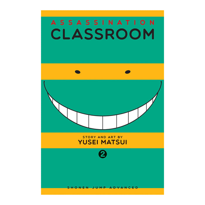Assassination Classroom Volume 02 Manga Book Front Cover 