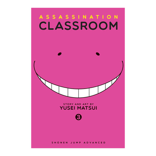 Assassination Classroom Volume 03 Manga Book Front Cover 